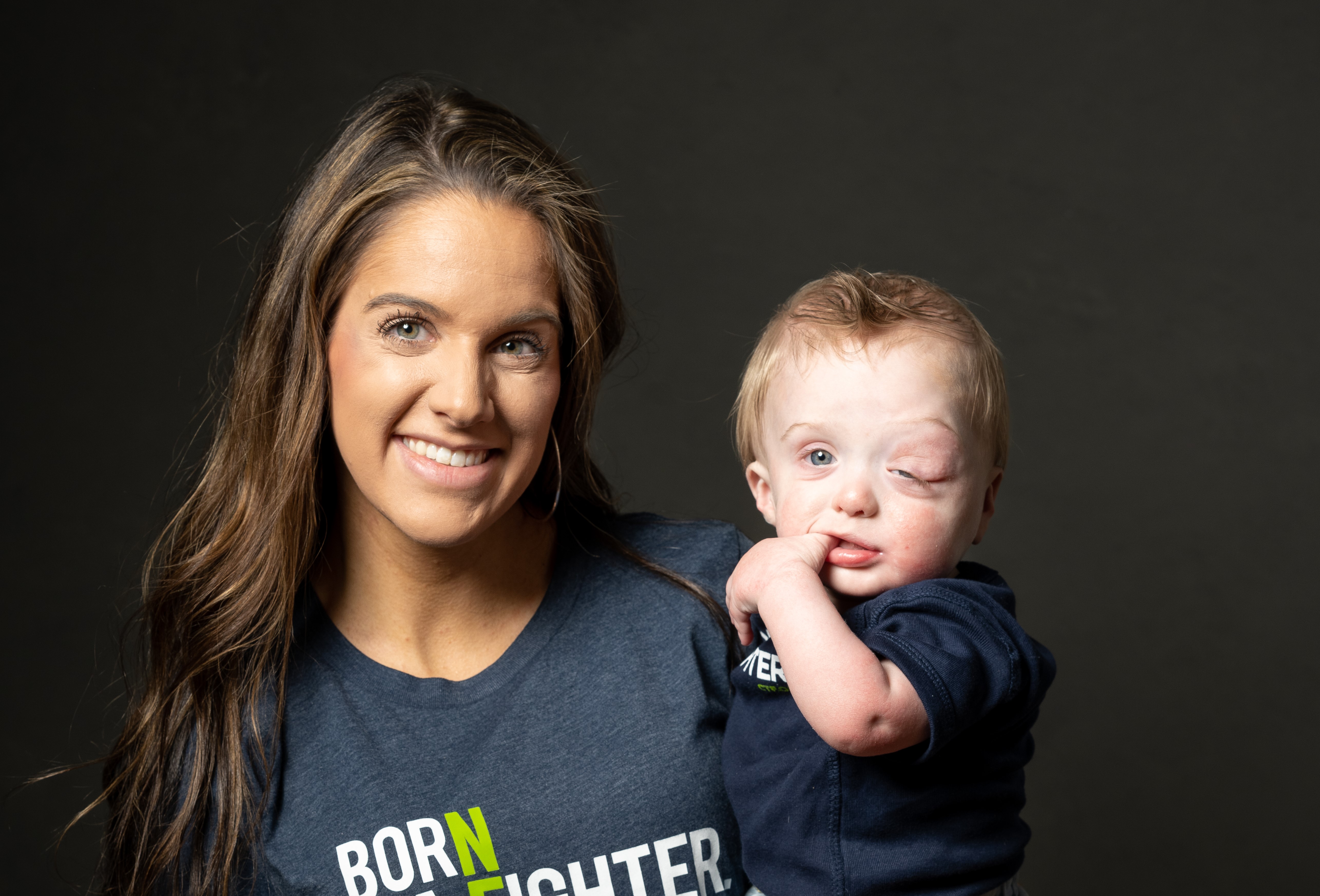 Lindsey and her son Bryson are living with NF. Image credit: the Children's Tumor Foundation