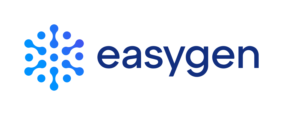 The EASYGEN logo. EASYGEN aims to revolutionise the manufacture of CAR-T cells for cancer treatment.