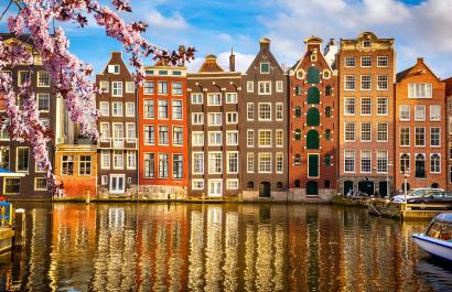Houses along Amsterdam canal. Image credit: Image sborisov via Adobe Stock. Houses along Amsterdam canal. Image credit: Image sborisov via Adobe Stock.