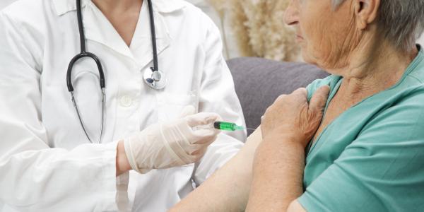 Vaccination amongst the elderly is not as high as it should be. Image credit: triocean via AdobeStock.