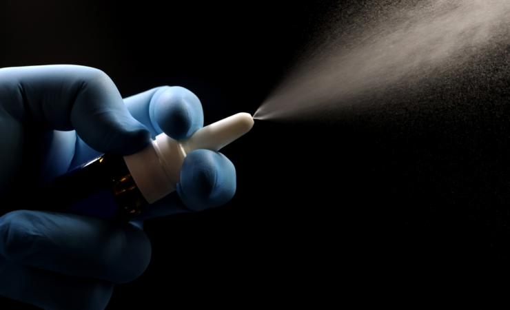 Nasal vaccine. Image by TopMicrobialStock via Shutterstock.