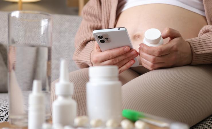 71% of medicines that are available in the EU do not include information on whether or not it's safe to use them while pregnant. Image credit: StoryTimeStudio via Shutterstock.