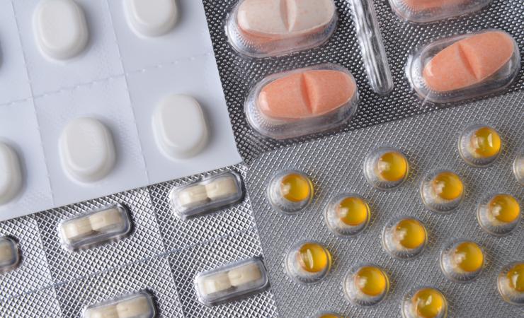 Pills in blister packs. Image by jarrow153 via Shutterstock