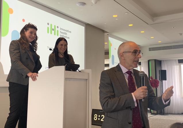 IHI staff members presenting at the coordinator’s training day