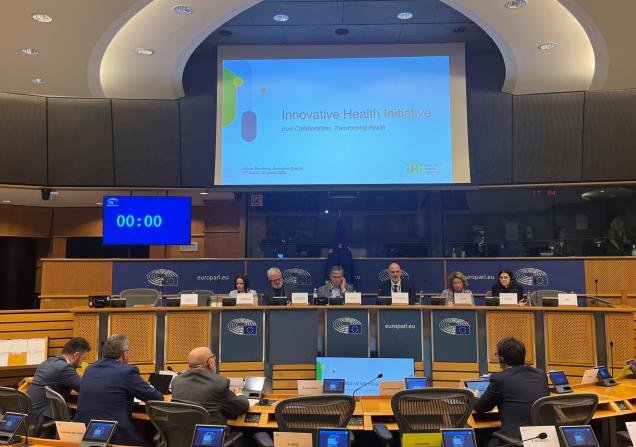 Niklas Blomberg at the EP SANT committee