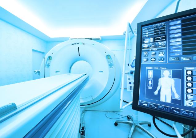 An MRI machine. Image by nimon via Shutterstock