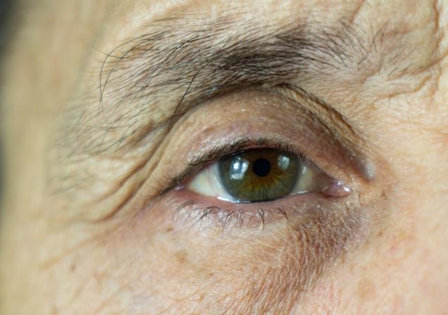 Close up of a man’s eye. Image by woff via Shutterstock