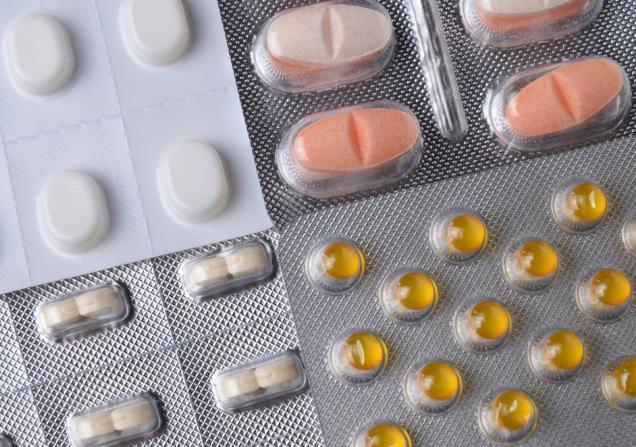 Pills in blister packs. Image by jarrow153 via Shutterstock