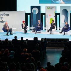 Panelists at the IHI Forum 2026
