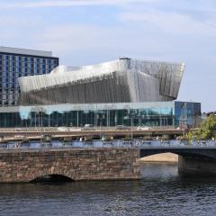 View of the  Stockholm Waterfront Congress Centre