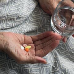 A senior woman taking treatment. CarePath aims to help people with chronic diseases manage treatment