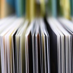 Image by Flegere via Shutterstock. Edge-on view of the pages of some books or journals. Image by Flegere via Shutterstock.