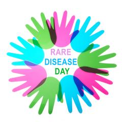 #RareDiseaseDay 28 February 2022. Image by vertre via Shutterstock RareDiseaseDay banner by vetre via Shutterstock