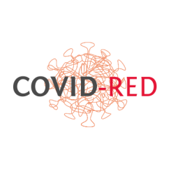 COVID-RED logo